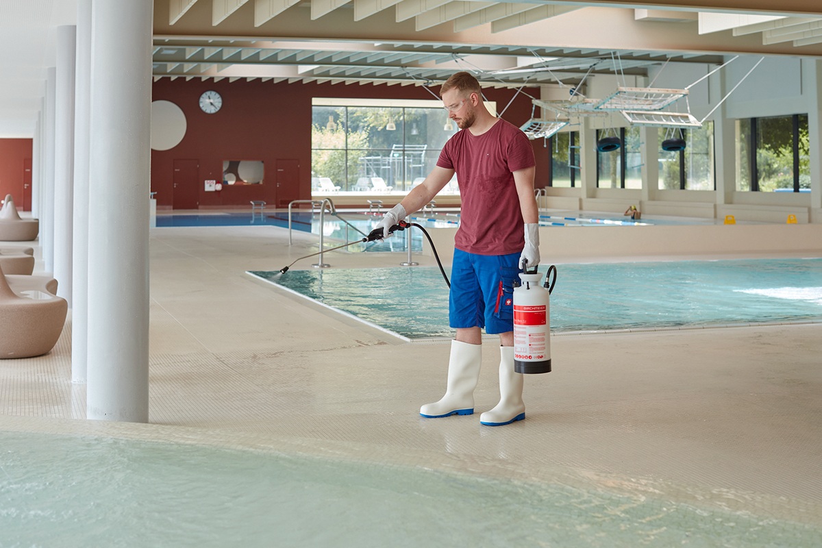 Birchmeier Druckspeicher-Sprühgerät Clean-Matic 5 P, mit PR 3 P1, für Säuren, Füllmenge 5 l