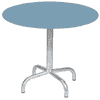 Schaffner Table d'appoint RIGI, Ø 600 mm, en diverses couleurs