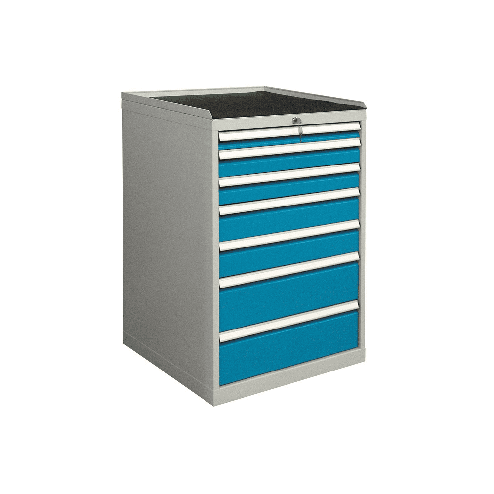 Schubladenschrank mit 5 bis 7 Schubladen