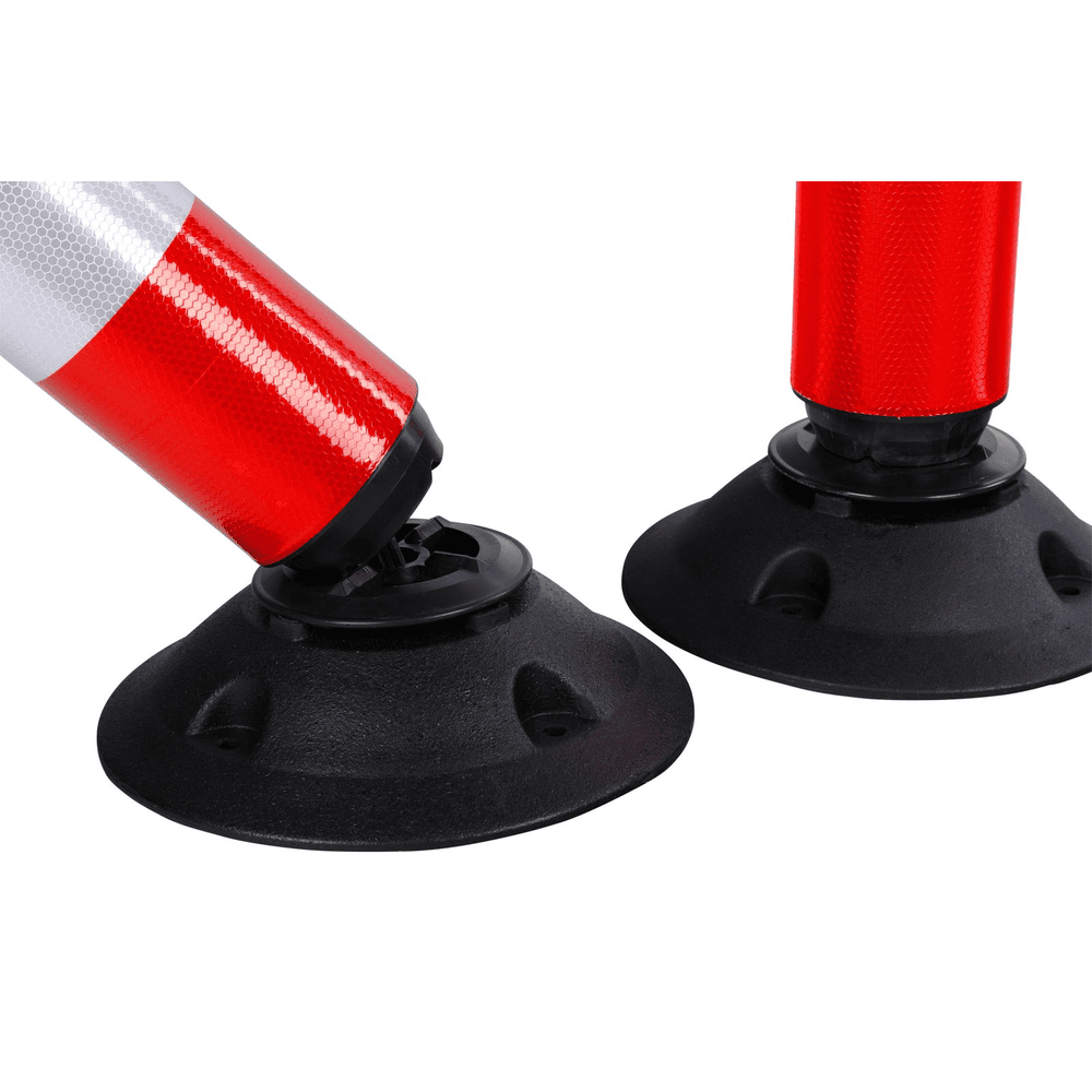 Flexible Absperrpfosten aus Polyethylen, in 3 Grössen