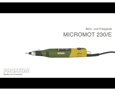 Proxxon Bohr- und Fräsgerät MICROMOT 230/E