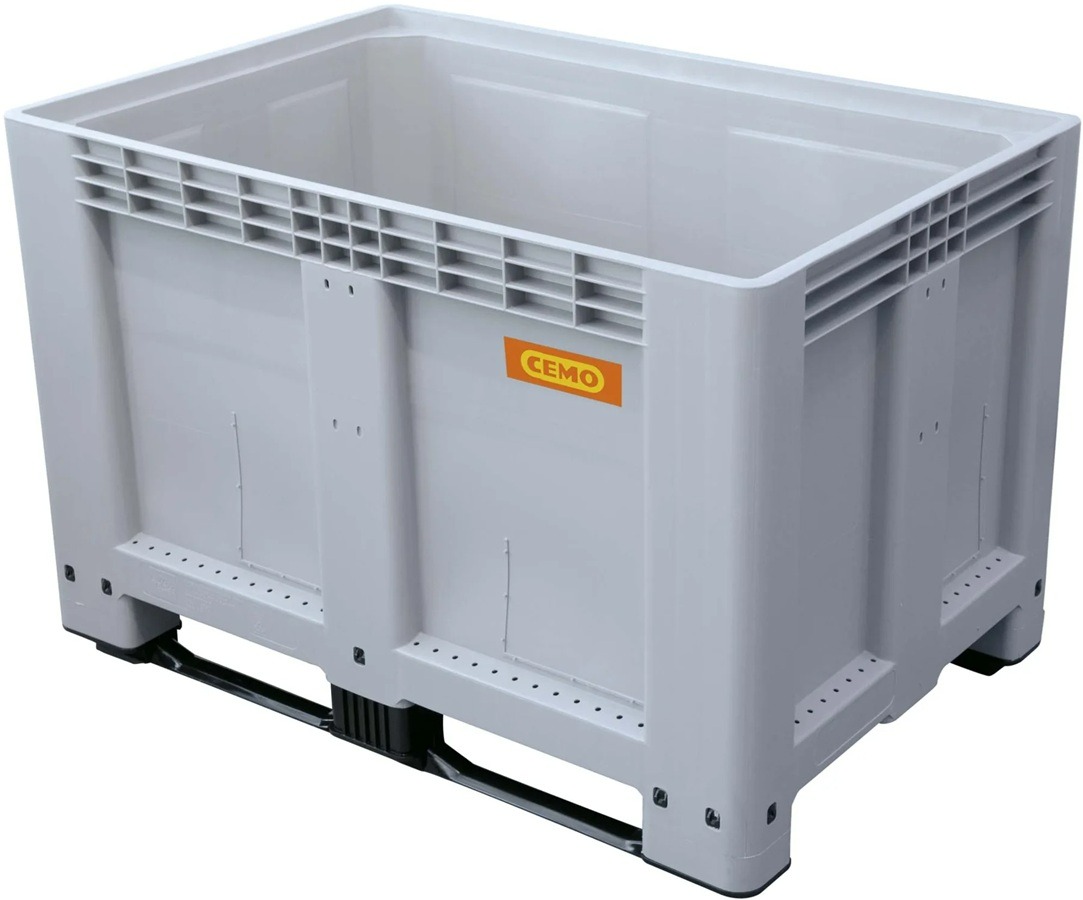 CEMO Logistikbox aus HDPE für Lagerung und Transport, verschiedene Grössen