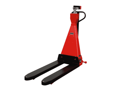 RAVAS Ergo Scissor Lift Scherenhubwagen mit Waage, Tragkraft 1'000 kg, Anzeigeschritt 0,5 - 1 kg, manuell / elektrisch
