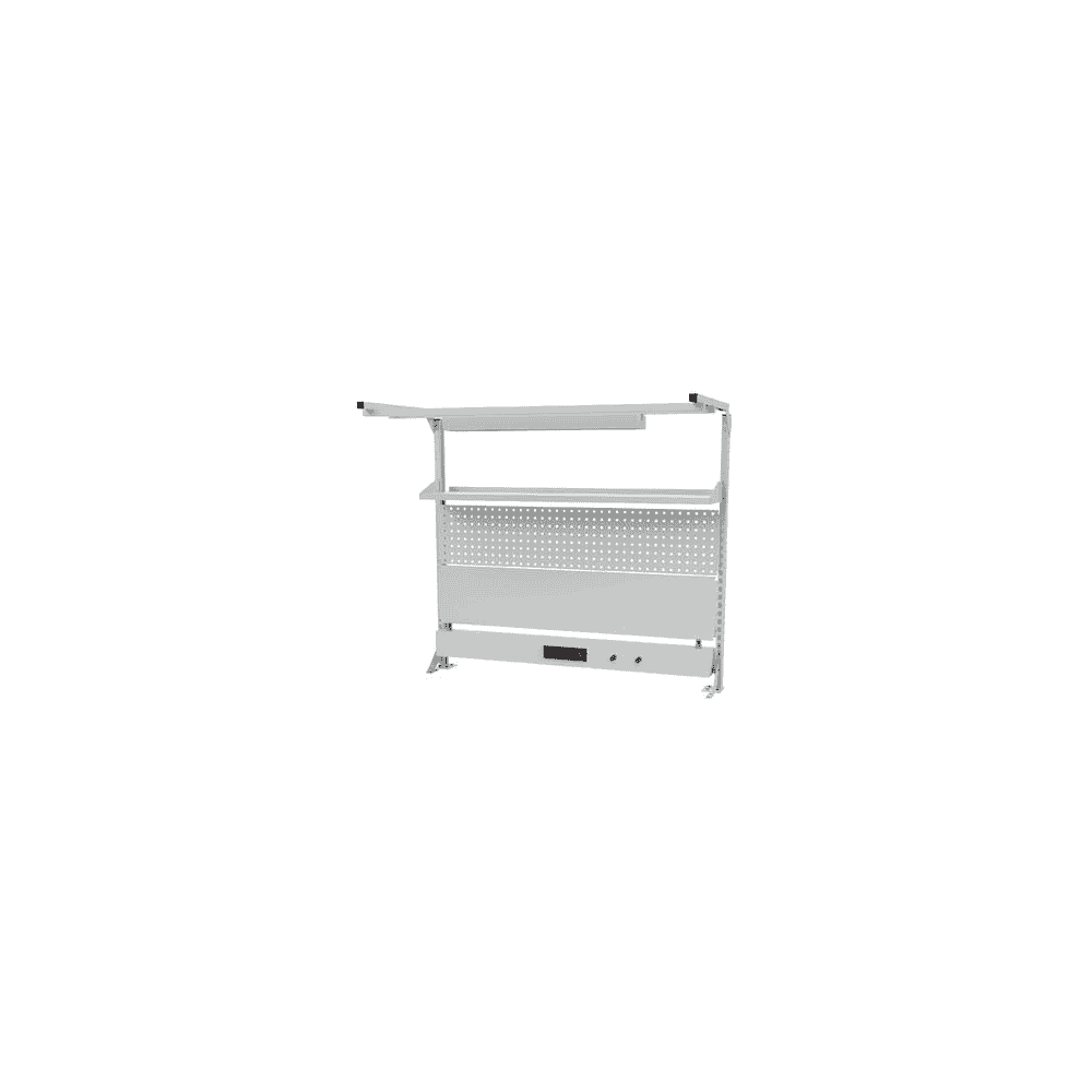 Bedrunka+Hirth Multi-Wand-Aufbau mit Lochwand und Magnetwand, 1500 x 1250 mm, zwei Ausführungen