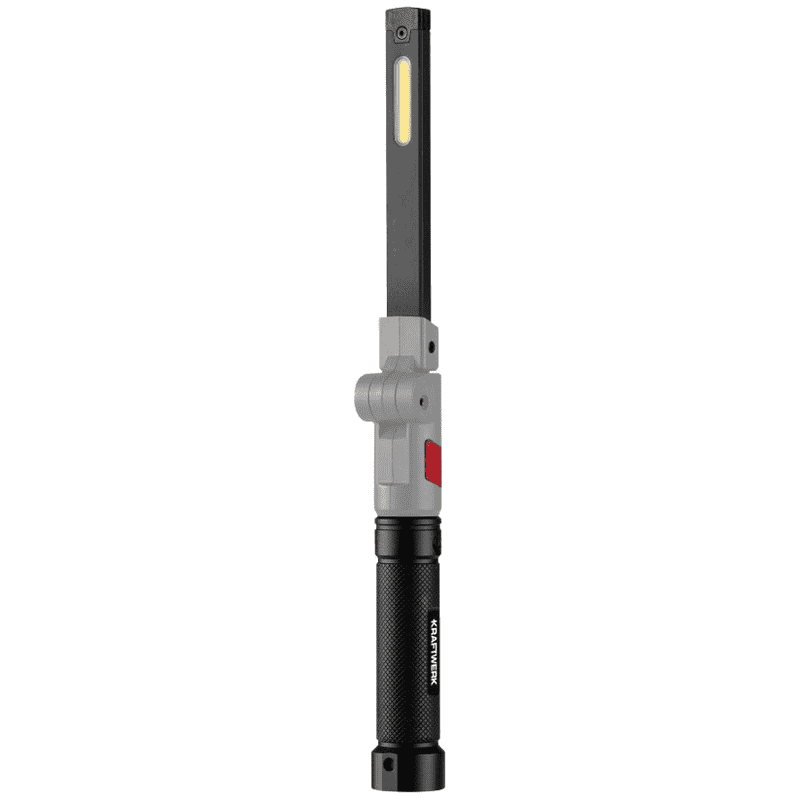 KRAFTWERK LED Handlampe Slimlight 800 Lumen, USB-C Akku wiederaufladbar