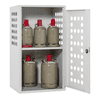 Gasflaschendepot in zwei Ausführungen
