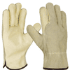 Gants de protection en cuir Profit 606130, cuir pleine fleur/cuir refendu