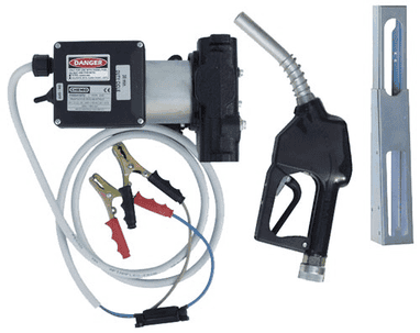 Kit complet Cematic Duo 24/12 AZ, avec pistolet automatique et support, pompe électrique Duo 24/12 V, débit 70 l / min
