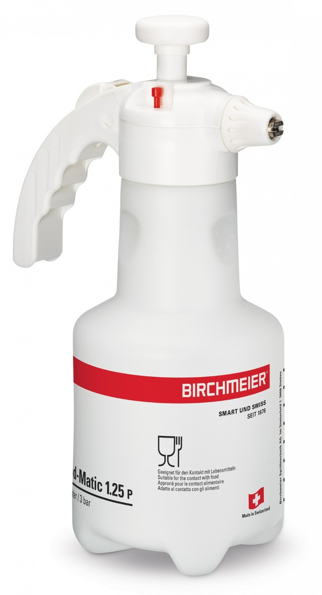 Birchmeier Druckspeicher-Sprühgerät Food-Matic 1.25 P, in zwei Ausführungen