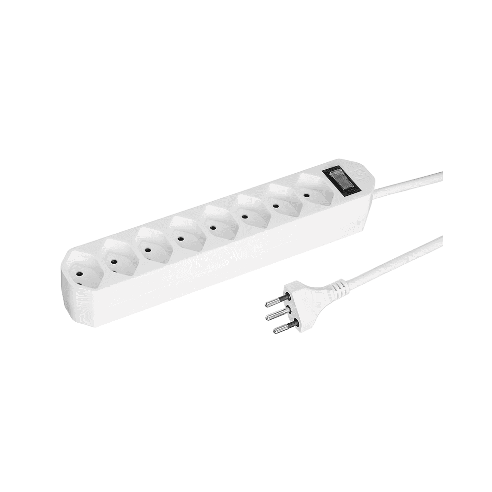 Steffen Steckdosenleiste COMPACT, T13 Steckdosen, mit Schalter, 10 A, IP20, 1.5 m Kabel, diverse Ausführungen