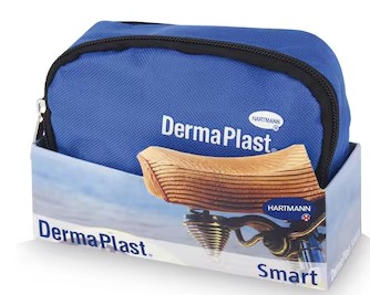 Trousse de premiers secours DermaPlast Smart, 155 x 50 x 110 mm, 9 pièces