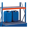 Schulte W-100 Kit de rayonnage environnemental pour le stockage de substances polluantes, l x p x h 2000 x 1250 x 600 mm