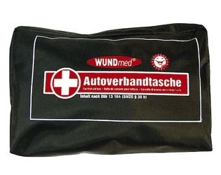Sacoche pour voiture DIN 13164, WUNDmed, 05-018, 43 pièces