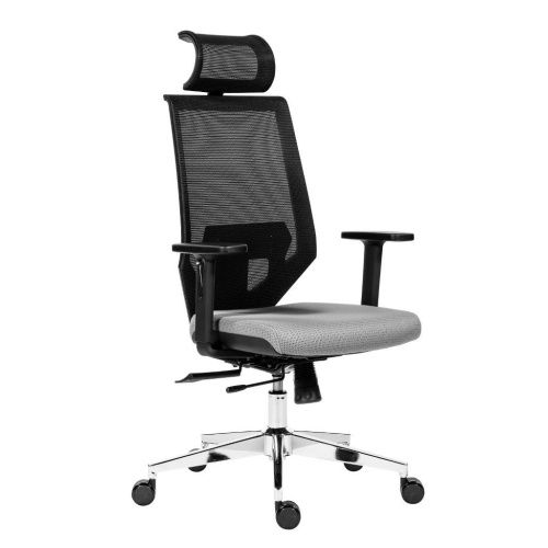 Ergonomischer Bürostuhl Edge mit Netzrückenlehne, in zwei Farben