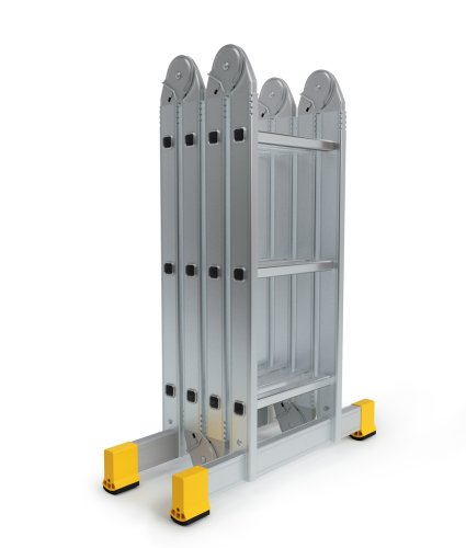 Gelenkleiter 4-teilig, zusammengeklappt