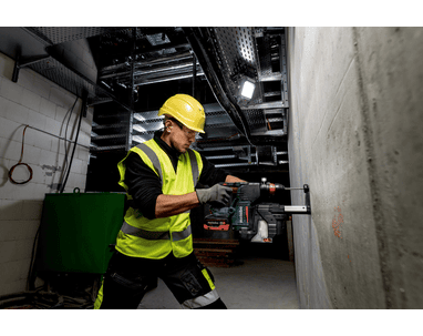 Metabo Marteau à batterie KH 18 LTX BL 24 Q, 18 V avec mandrin interchangeable Quick, en trois versions