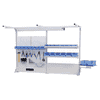 Bedrunka+Hirth Multi-Wand-Aufbau mit Magnetwand und Schwenkarmhalter, 2000 x 750 x 1250 mm