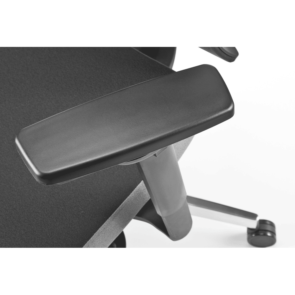 Bürodrehstuhl Lilie mit Netzrücken, stufenlos höhenverstellbar, 500 x 450 mm