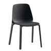Chaise visiteur Interstuhl Mono en polypropylène, empilable, noire