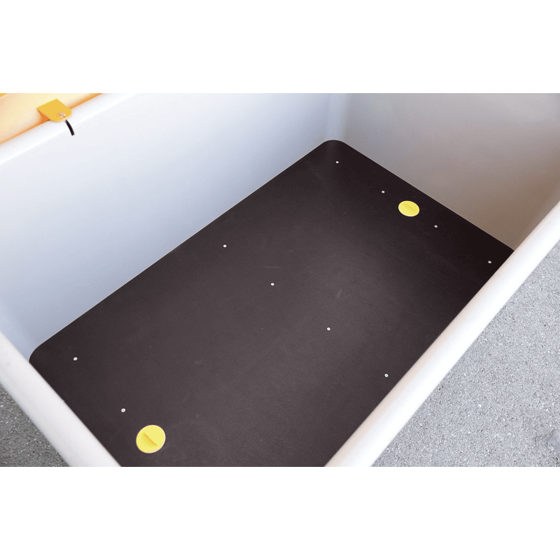 Fond plat pour conteneur - Accessoires