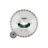 Metabo Set: Meule à tronçonner diamantée "UP", 230 x 22,23 mm et écrou de serrage rapide M 14