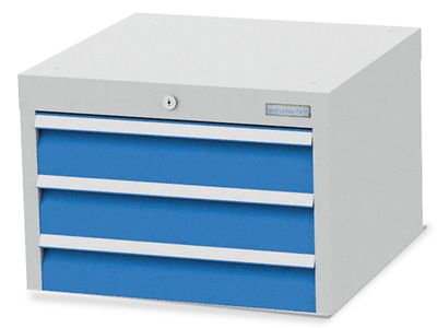 Bedrunka+Hirth Unterhängeschrank mit 3 Schubladen, R 12-16, Tiefe 500 mm