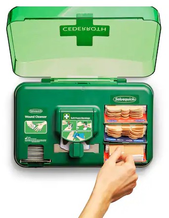 Distributeur de pansements Plus, Cederroth, 51011006, L x H x P 310 x 160 x 200 mm