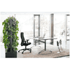 Chaise de bureau Interstuhl 152II avec système Autolift, dossier haut, réglable en hauteur, noir