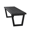 PLUS Siesta Living Banc / table, longueur 150 cm, disponible en deux couleurs