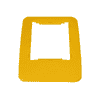 FLEXI Anneau d'insertion pour poubelles de 60 l / 80 l, disponible en plusieurs couleurs