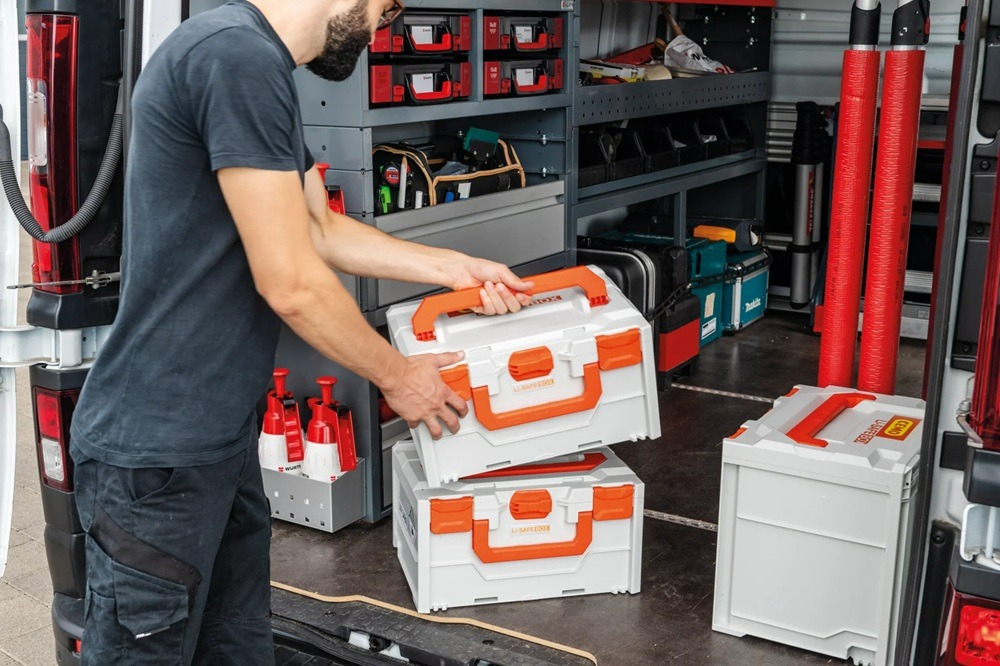 Akku-Systembrandschutzbox Li-SAFE - in verschiedenen Grössen