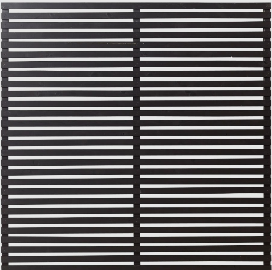 PLUS Pergola Daylife aus Holz, Schwarz RAL 9005, Modell 5, BxTxH 1980 x 1980 x 2180 mm