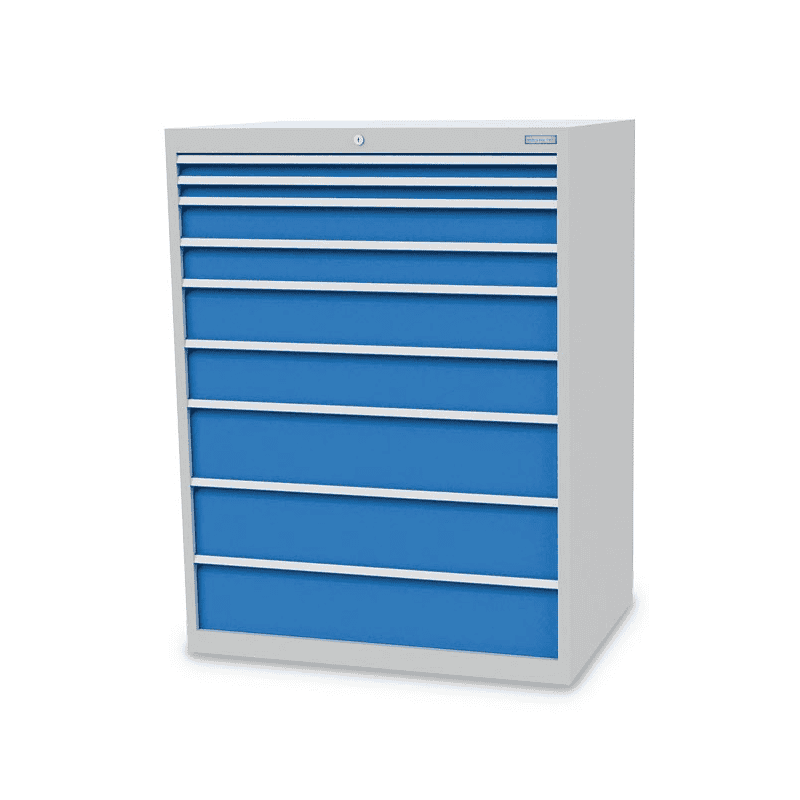 Bedrunka+Hirth Armoire à tiroirs, profondeur 736 mm, R 36-24, nombre de tiroirs 9