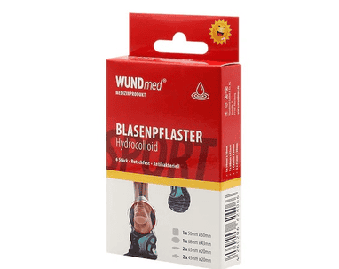 Pansements pour ampoures Sport, WUNDmed, 02-126, boîte de 6 pièces