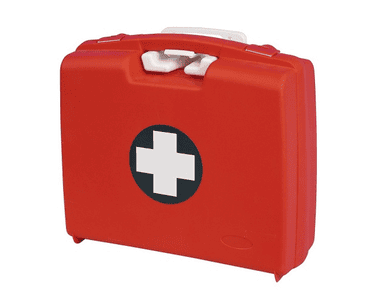 Trousse de secours petite en plastique - sans contenu