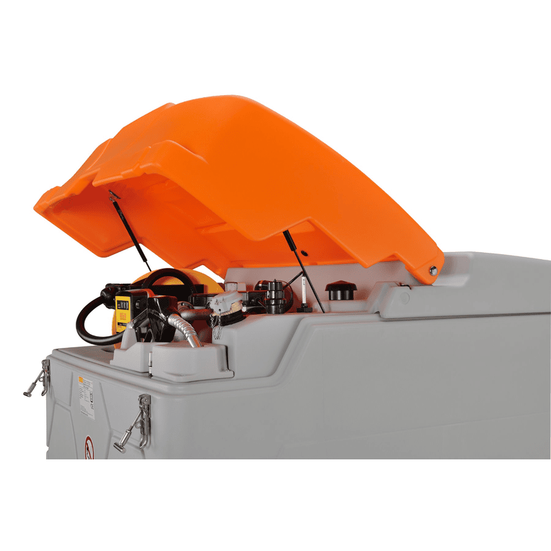 Dieseltank CUBE von CEMO mit Elektropumpe 230 V für den Aussenbereich | Inhalt 1000 – 7500 l