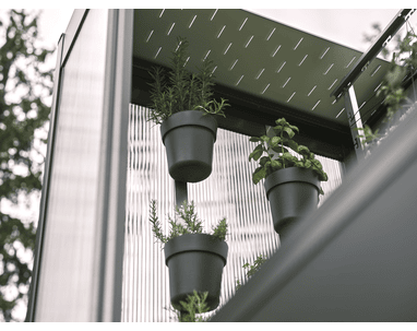 Biohort Pflanzentopf-Set - Zubehör Gewächshaus Florentina