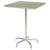 Schaffner Table de bar SÄNTIS, table haute en acier résistant aux intempéries, en divers modèles