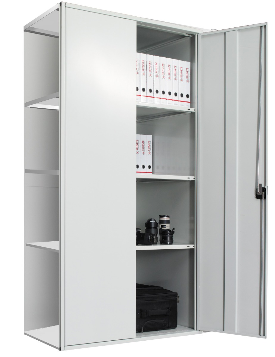 Schulte Flügeltürschrank, in 2 Ausführungen und 4 Regaltiefen
