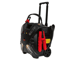 KRAFTWERK Professioneller Universal-Start-Booster Trolley, 12–24 V, 24 Ah, 1900/5000 A
