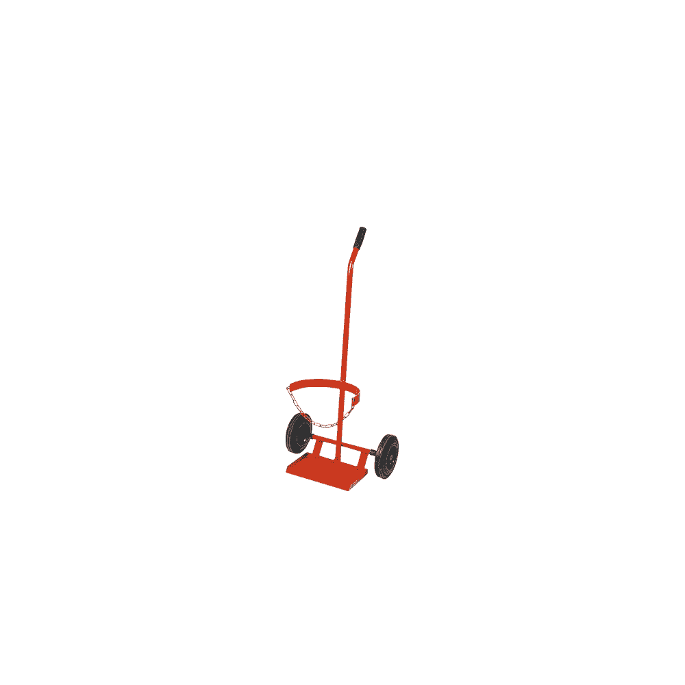Gasflaschenkarre mit Flaschenhalterung