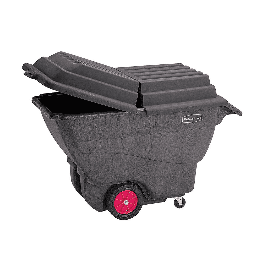 Chariot de transport en vrac en plastique, basculant