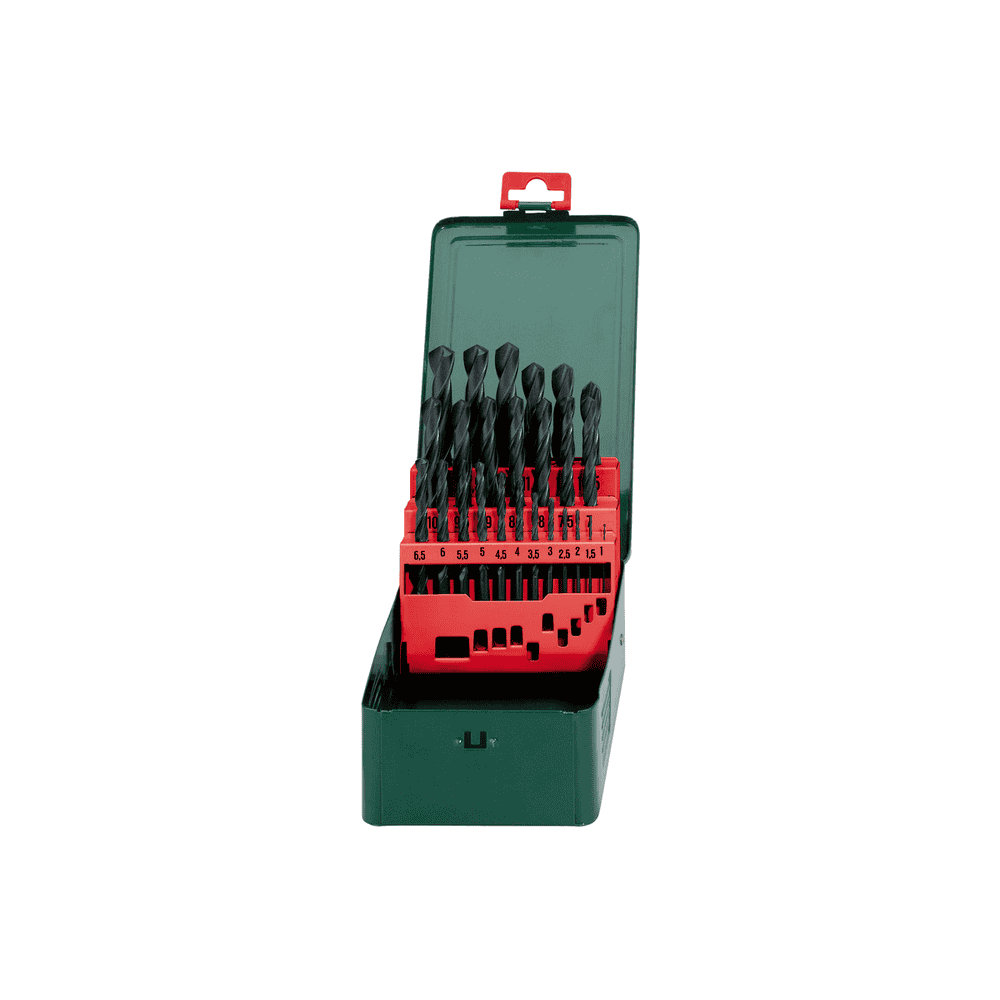 Metabo HSS-Metallbohrer-Kassette "SP", HSS-R, 25-teilig