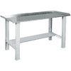 KRAFTWERK Schweisstisch, Arbeitsplatte verzinkt, TxH 700 x 840 mm,  in 3 Grössen