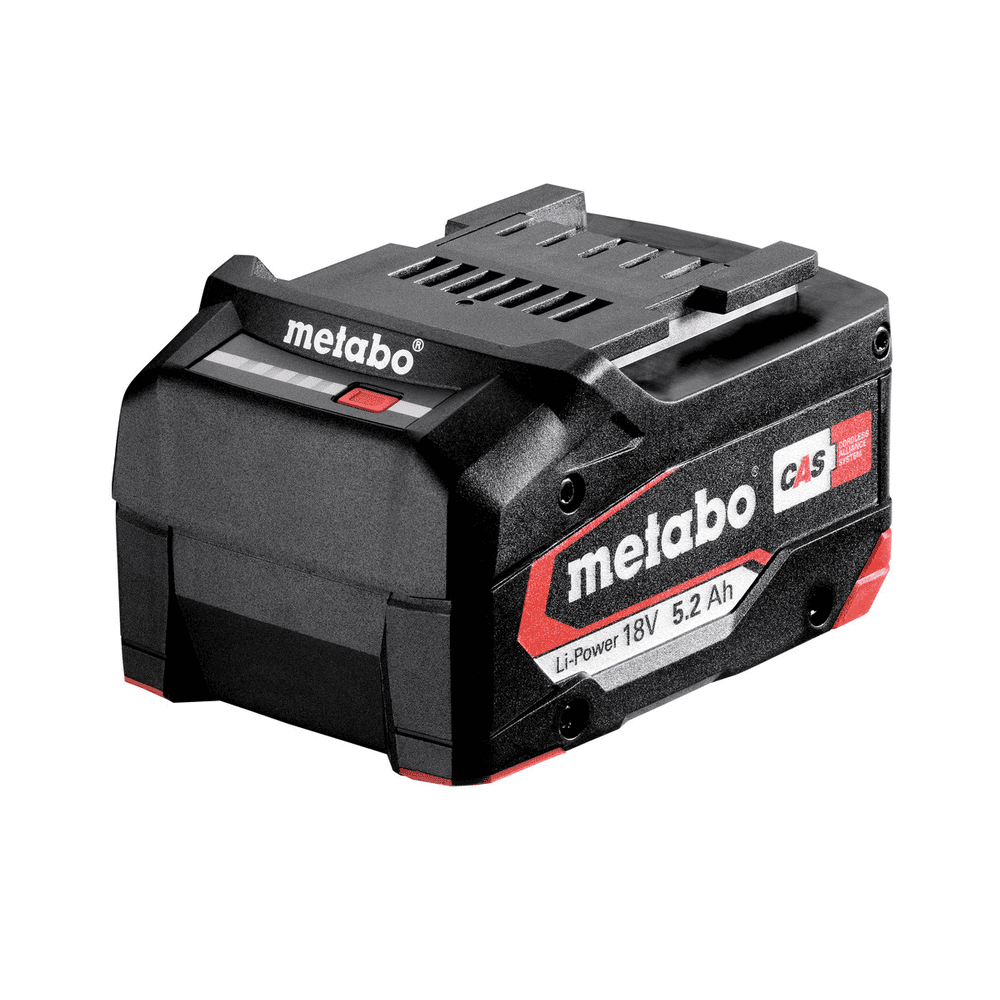 Metabo Batterie Li-Power 18 V / 2.0 à 5.2 Ah pour système de batterie CAS
