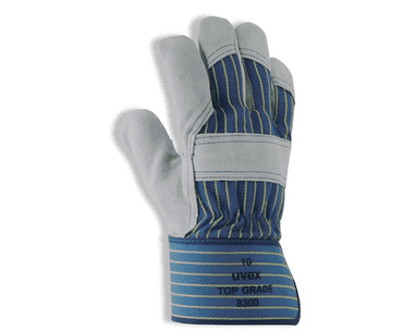 Rindslederschutzhandschuhe Uvex top grade 8300, EN388 4144X, Grössen 9–11