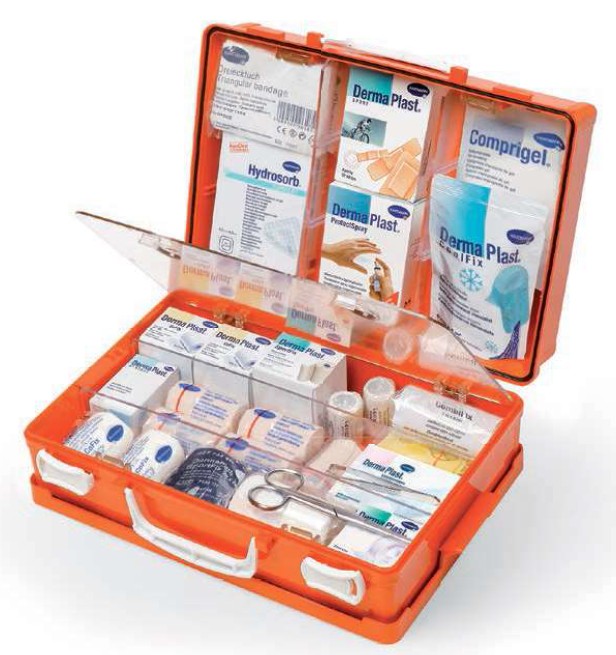 Trousse de premiers secours Hartmann Vario 2, 340 x 240 x 120 mm, remplie