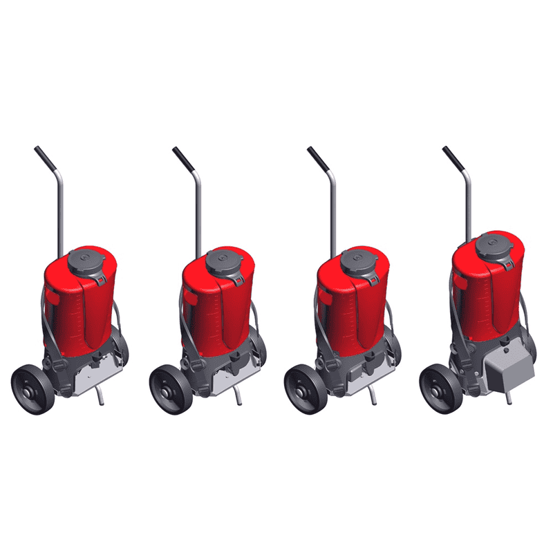 Birchmeier Edelstahl-Handwagen H2 - Zubehör zu Rückensprühgerät