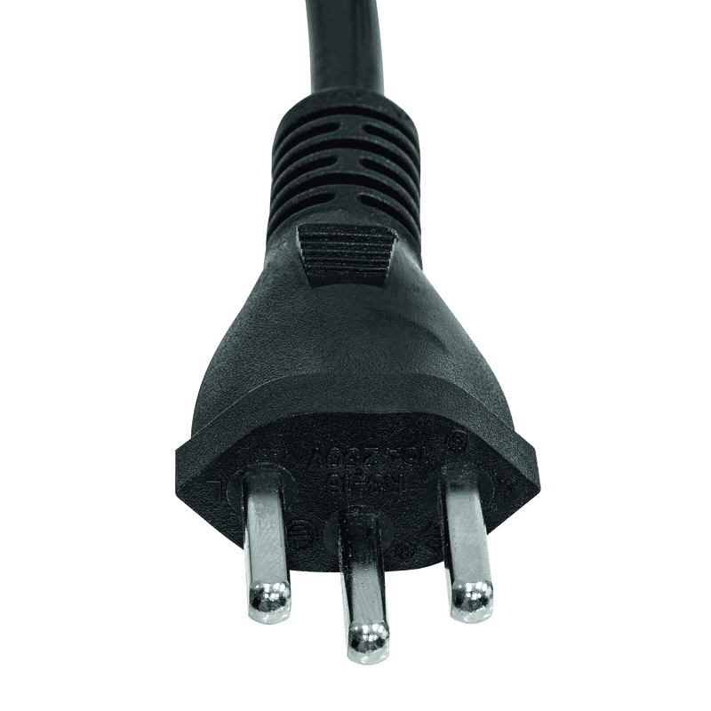 Steffen Steckdosenleiste ALU MODULAR SILVER, 5 x T13, 10 A, IP20, 3 m Kabel, mit Schalter, silber/schwarz