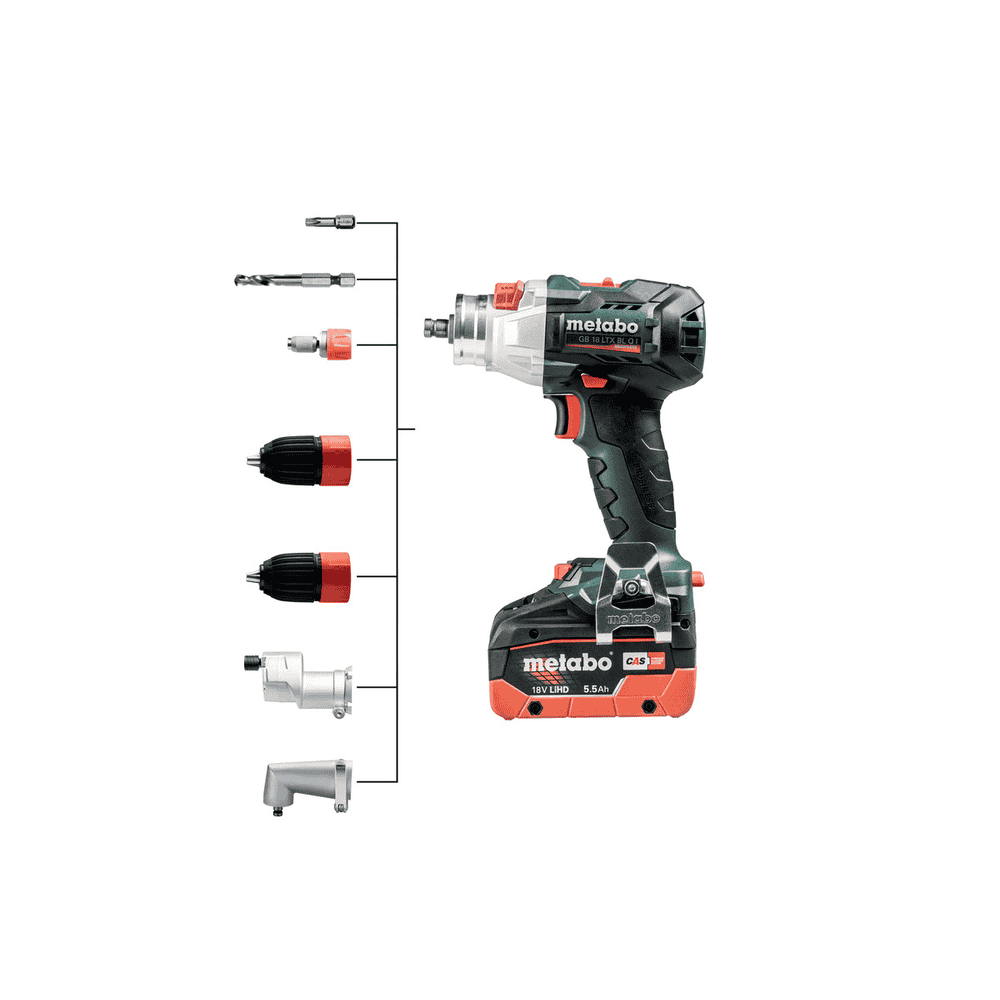Metabo Akku-Gewindebohrer GB 18 LTX BL Q I, 18 V in zwei Ausführungen